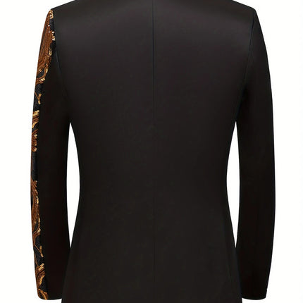 Men's Elegant Sequin Blazer #25062392 - Blazers | Royal Blue / XS