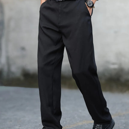 Men's Classic Straight Pants #25627025 - Pants | Deep gray / S