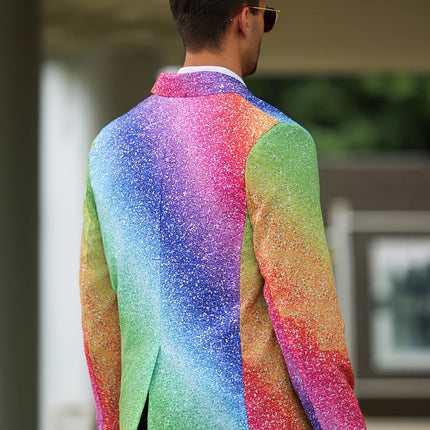 Men's Vibrant Gradient Blazer #25061764 - Blazers | Color1 / M