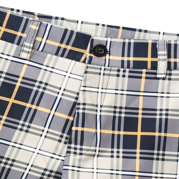 Men's Classic Plaid Pants #XK6028