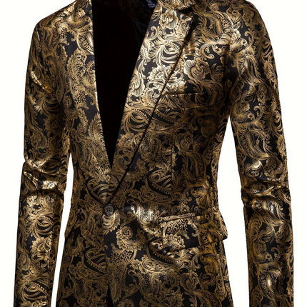 Men's Paisley Print Blazer #25062076 - Blazers | Blue / M