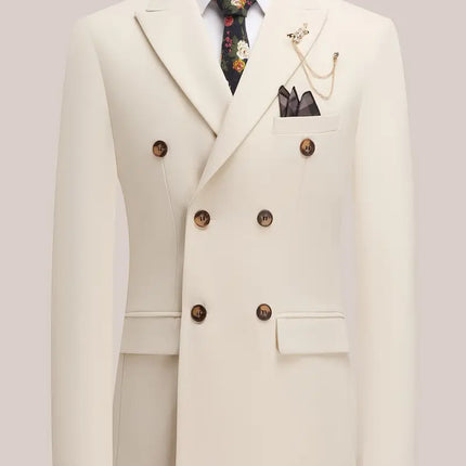 Men's Two-Piece Suit #25061026 - Suits | Beige / S