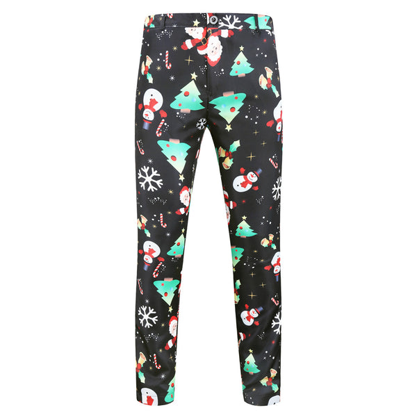 Men's Christmas Printed Pants #XK24