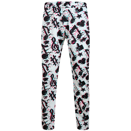 Men's Print Suit #2TZ316 - | Multicolour / M