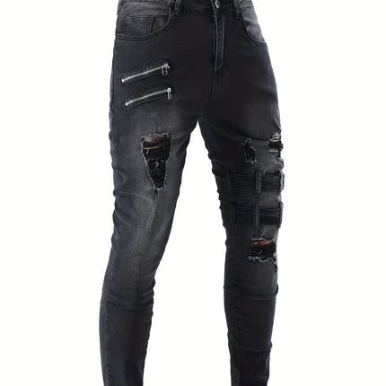 Men's Fashion Jeans #25062183 - | Black / S