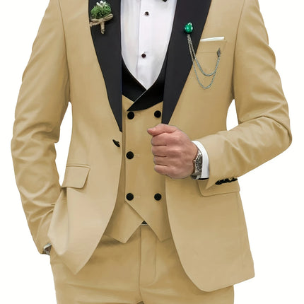 Men's 3pcs Suit  #25062181