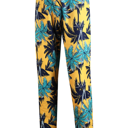 Men's Print Suit #2TZ2506 - Suits | Multicolour / M
