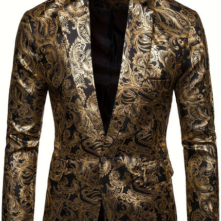 Men's Paisley Print Blazer #25062076 - Blazers | Blue / M