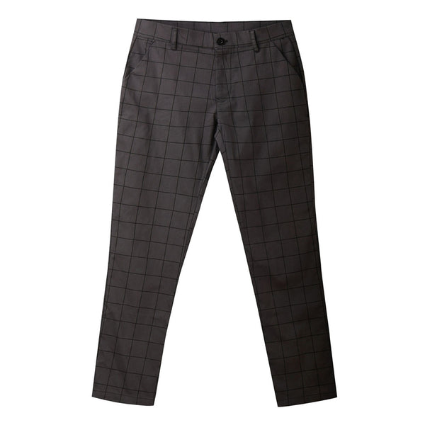 Men's Elegant Plaid Pants #XK6001