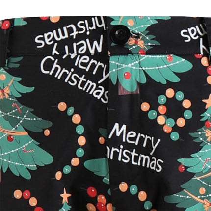 Men's Christmas Print Pants #XK658 - Pants | Multicolour / M