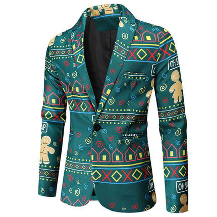 Men's Vintage Three Piece Suit #3TZMK52 - Suits | Multicolour / M