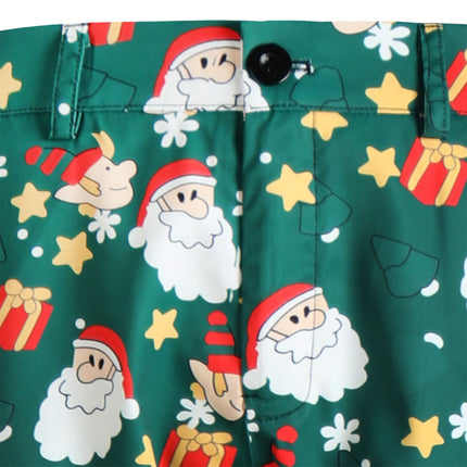 Men's Christmas Printed Pants #XK637 - Pants | Multicolour / M