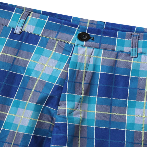 Men's Retro Plaid Pants #XK6029
