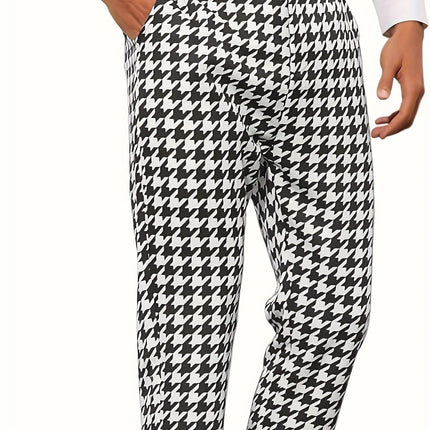 Men's Houndstooth Pants #25062389 - Pants | Multicolour / S