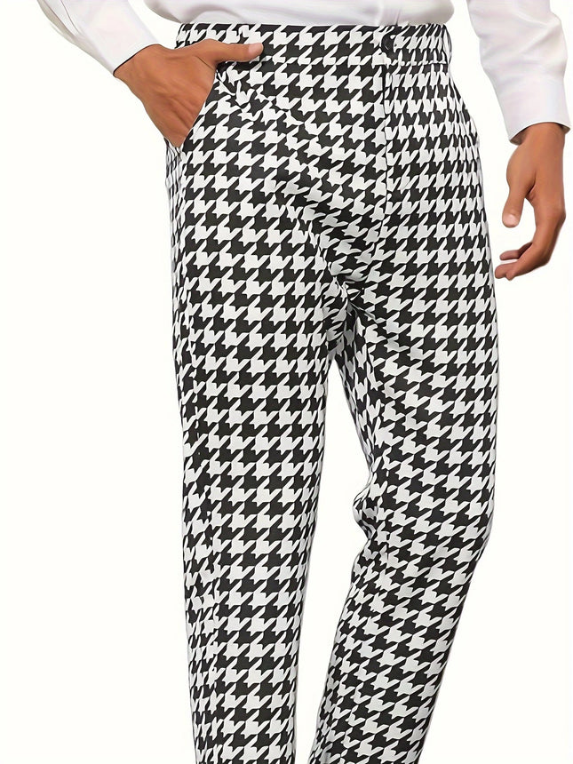 Men's Houndstooth Pants #25062389 - Pants | Multicolour / S
