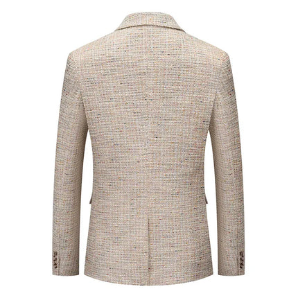 Men's Simple Knit Blazer  #S8515