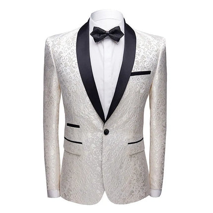 Men's Regal Floral Luxury Blazer  #S8535