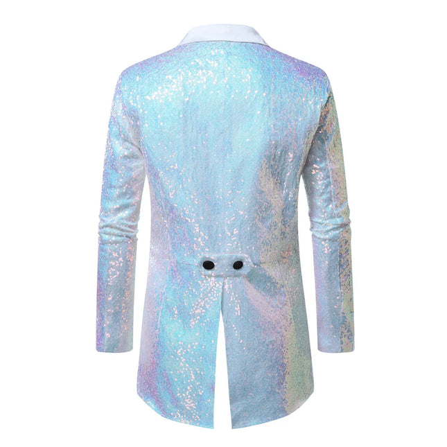 Men's Iridescent Glam Tuxedo  #S8537
