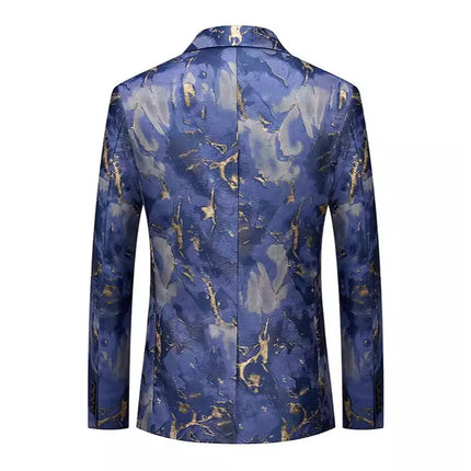 Men's Marble Print Blazer  #S8508
