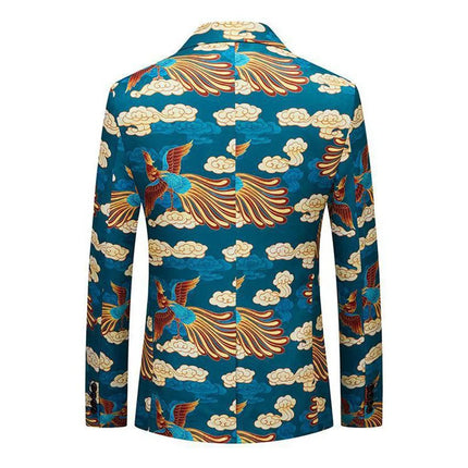 Men's Phoenix Dreamscape Blazer #S8315 - Blazers | Multicolour / XS