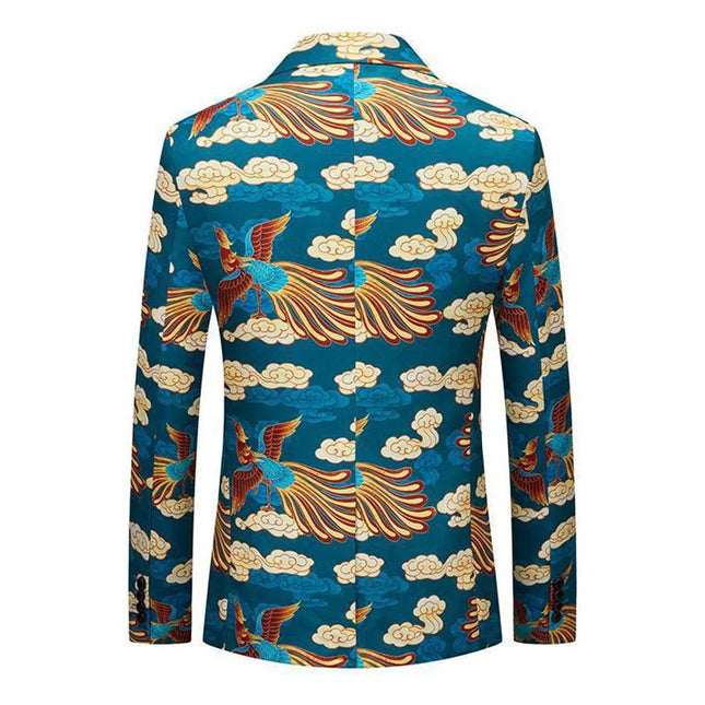 Men's Phoenix Dreamscape Blazer #S8315 - Blazers | Multicolour / XS