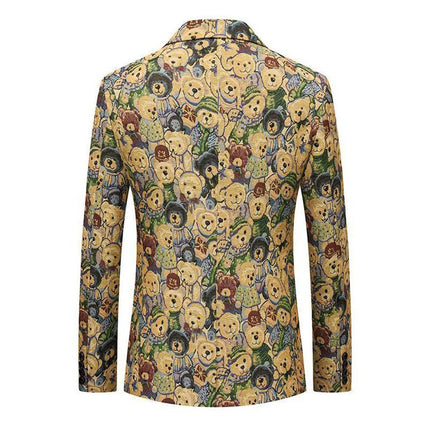 Men's Vintage Bear Blazer  #S8303