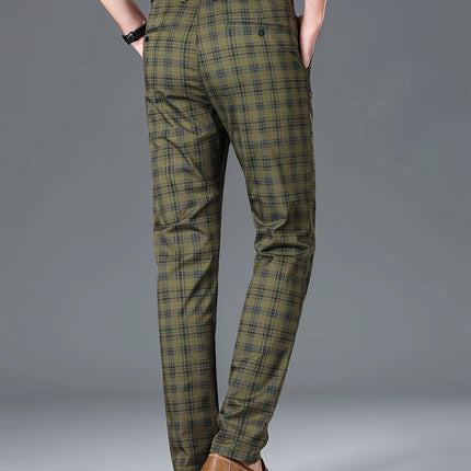 Men's Classic Plaid Pants #25627027 - Pants | Khaki / 30