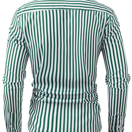 Men's Striped Shirt #25062405 - | Sky Blue / S