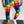 Regenbogen-Mehrfarbige Freizeithose