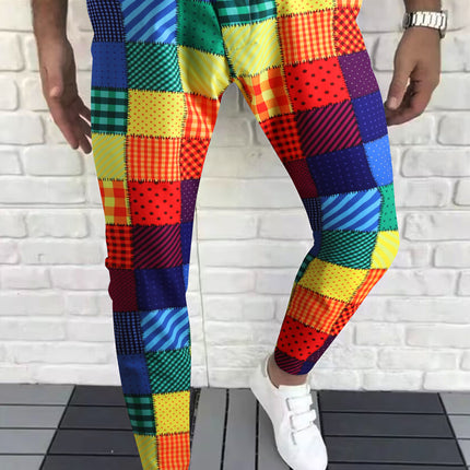 Rainbow Multicolor Casual Trousers - Pants | Rainbow / M