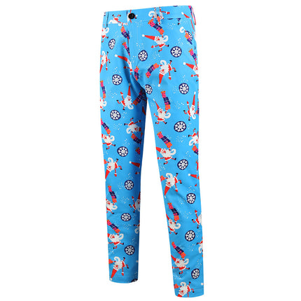 Men's Fresh Printed Pants #XK652 - Pants | Blue / M