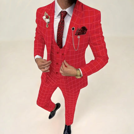 Men's 3pcs Suit #303