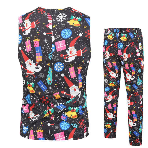 Men's Christmas Party Vest Suit #2TZMK27