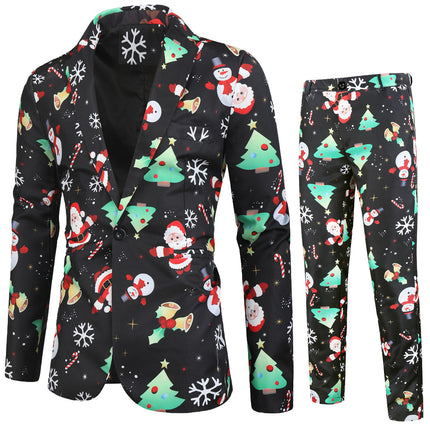 Men's Christmas Party Suit #2TZ24 - Suits | Multicolour / M