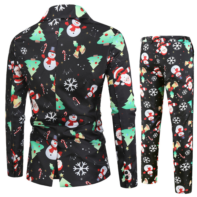 Men's Christmas Party Suit #2TZ24 - Suits | Multicolour / M
