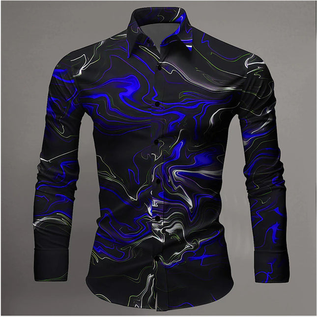 Men's Camo Print Shirt #25630029 - | Color2 / L