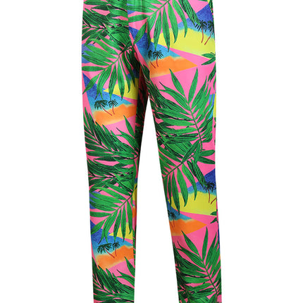 Holiday Glow Printed Leisure Trousers - Pants | Multicolor / M