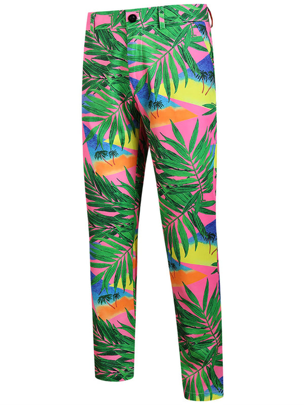 Holiday Glow Printed Leisure Trousers