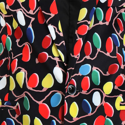 Men's Colorful Printed Suit #2TZ635 - Suits | Multicolour / M