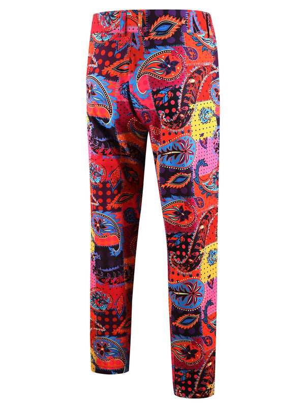 Men's Print Suit #2TZ2505