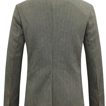 Men's Herringbone Blazer #25061132 - Blazers | Khaki / L