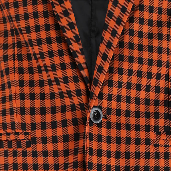 Men’s Plaid Suit #2TZ6032
