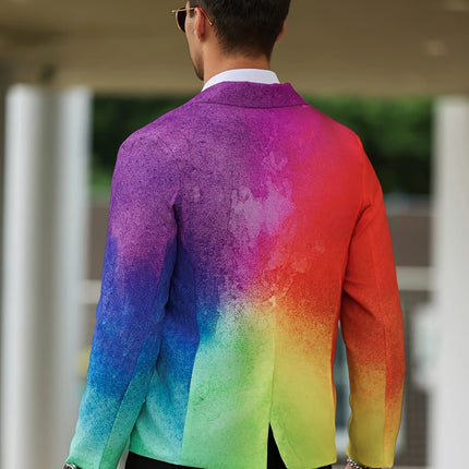 Men's Vibrant Gradient Blazer #25061764 - Blazers | Color1 / M