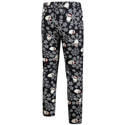 Men's Christmas Printed Vest Suit #2TZMK642 - Suits | Multicolour / M