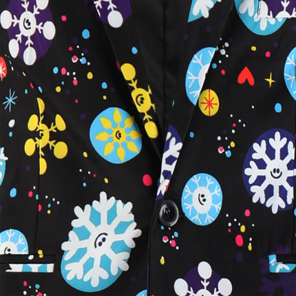 Men's Colorful Printed Suit #2TZ653 - Suits | Multicolour / M