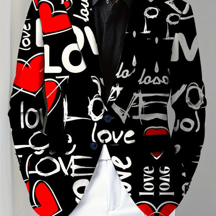 Men's Fashion Blazer #25061765 - Blazers | Black / S