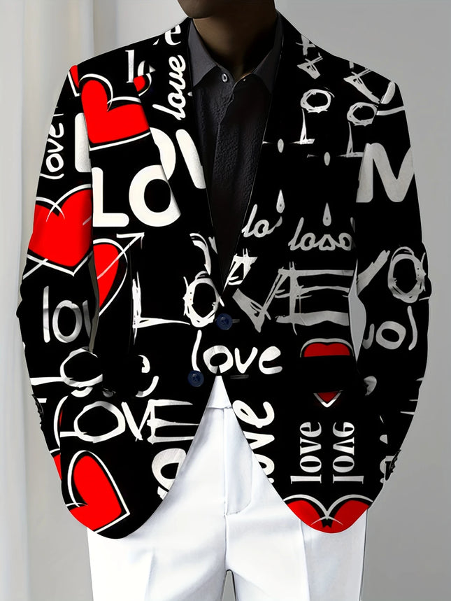 Men's Fashion Blazer #25061765 - Blazers | Black / S