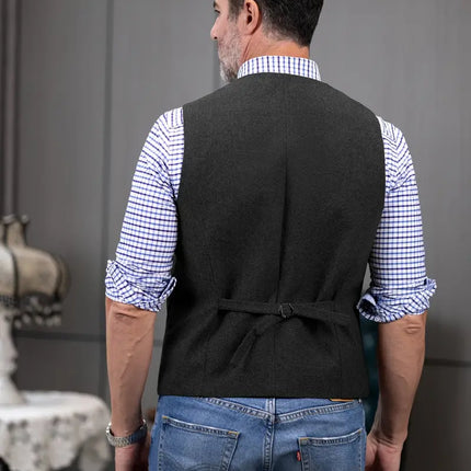 Men's Vintage Vest #25061135 - Vests | Light Brown / XS
