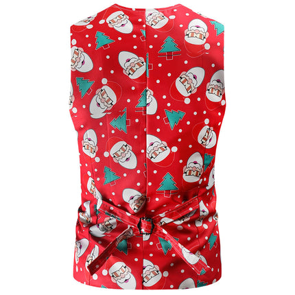 Men's Christmas Three Piece Suit #3TZMK54 - Suits | Multicolour / M