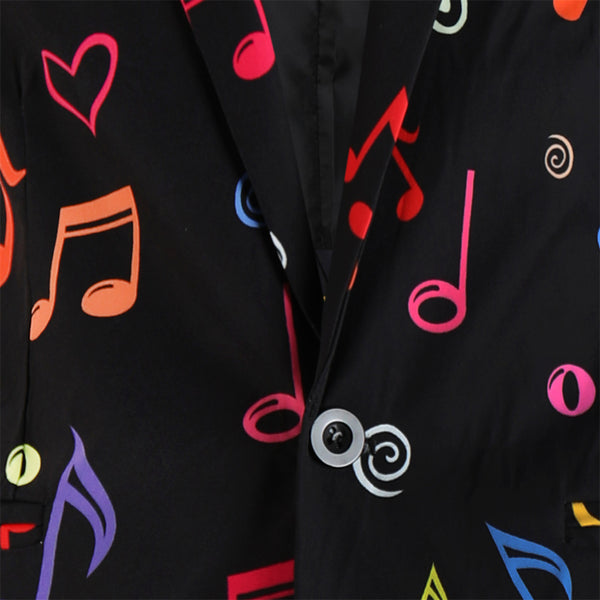 Men's Colorful Printed Suit #2TZ-XX1135